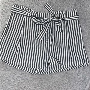 SOLD 2SABLE striped shorts